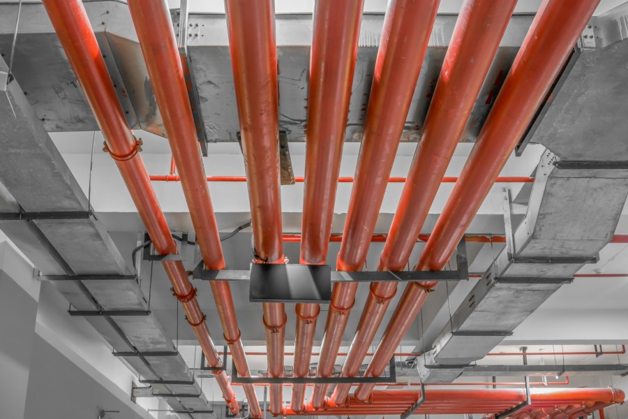 CONEXÕES DO SISTEMA DE SPRINKLERS OU HIDRANTES